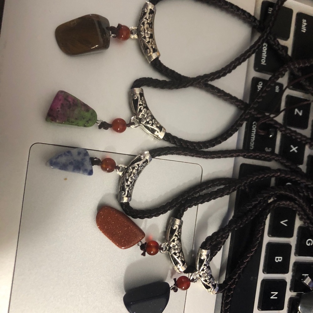 Handmade natural gemstone Necklace wholesale
